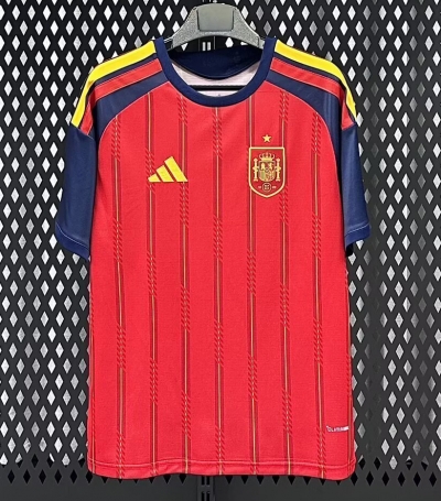 2026 Spain home soccer jersey